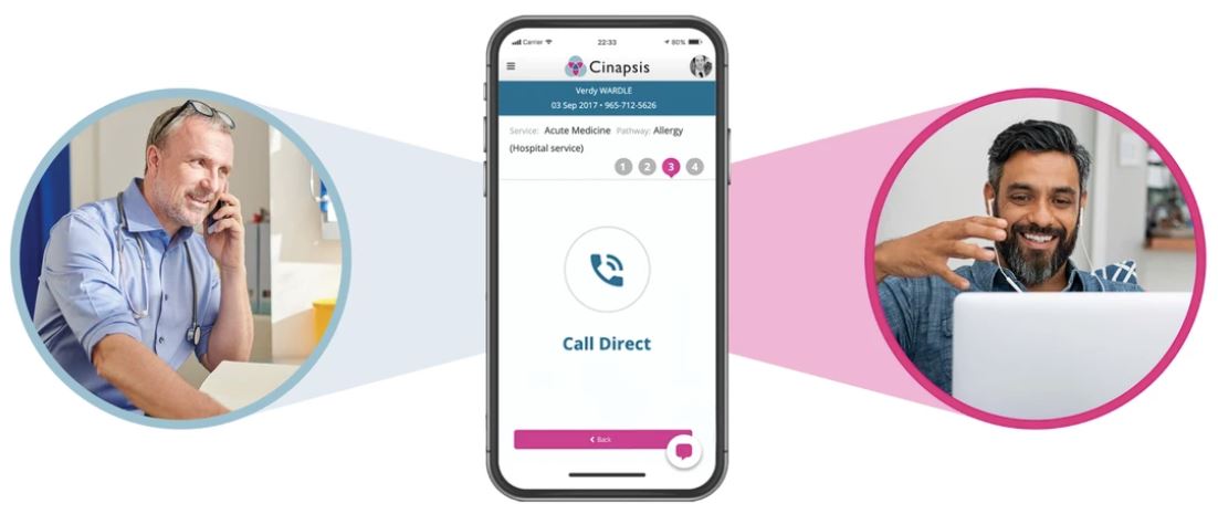 Een voorbeeld van telehealth.