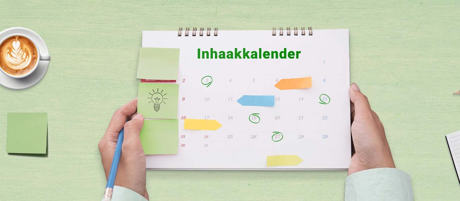 Inhaakkalender 2025: thema- & feestdagen voor je contentplanning